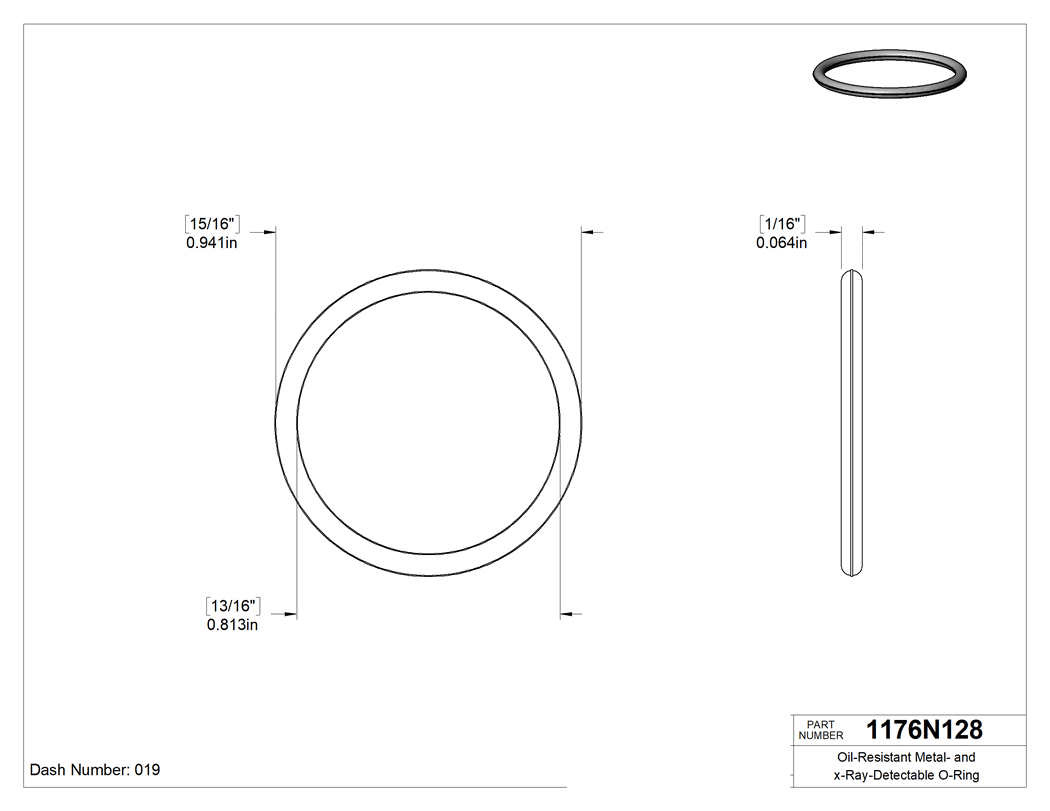 Technical drawing - 1176N128